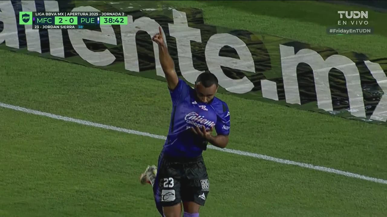 ¡Gool de Mazatlán! Jordan Sierra aprovecha el rechace del portero para firmar el 2-0
