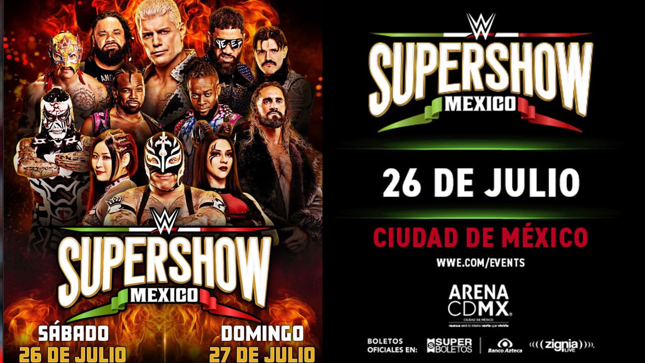 ¡Bombazo! La WWE regresa a México con dos funciones de locura