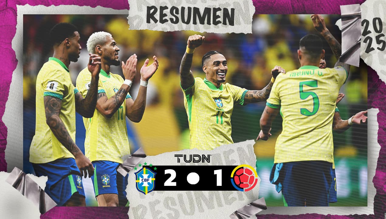 Asistencia brutal de James en la derrota de Colombia ante Brasil