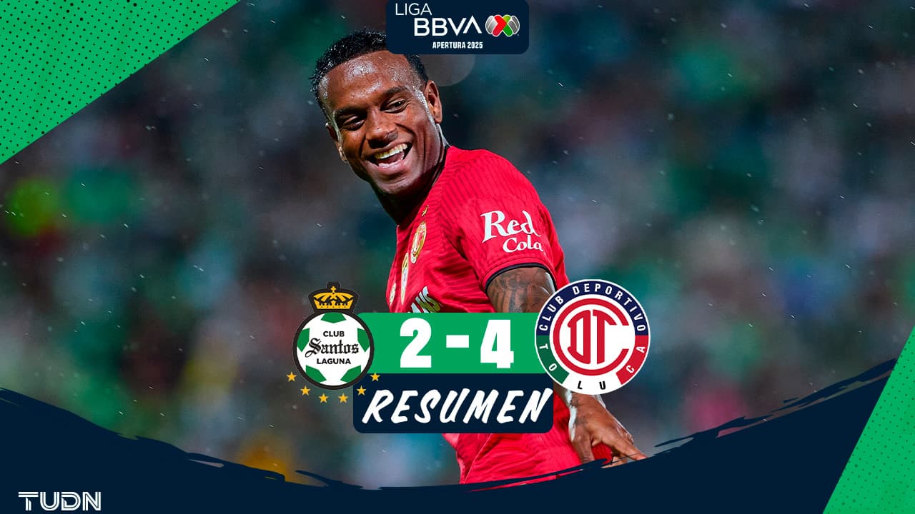 Toluca da infernal voltereta ante Santos en Liga MX antes de ir ante América