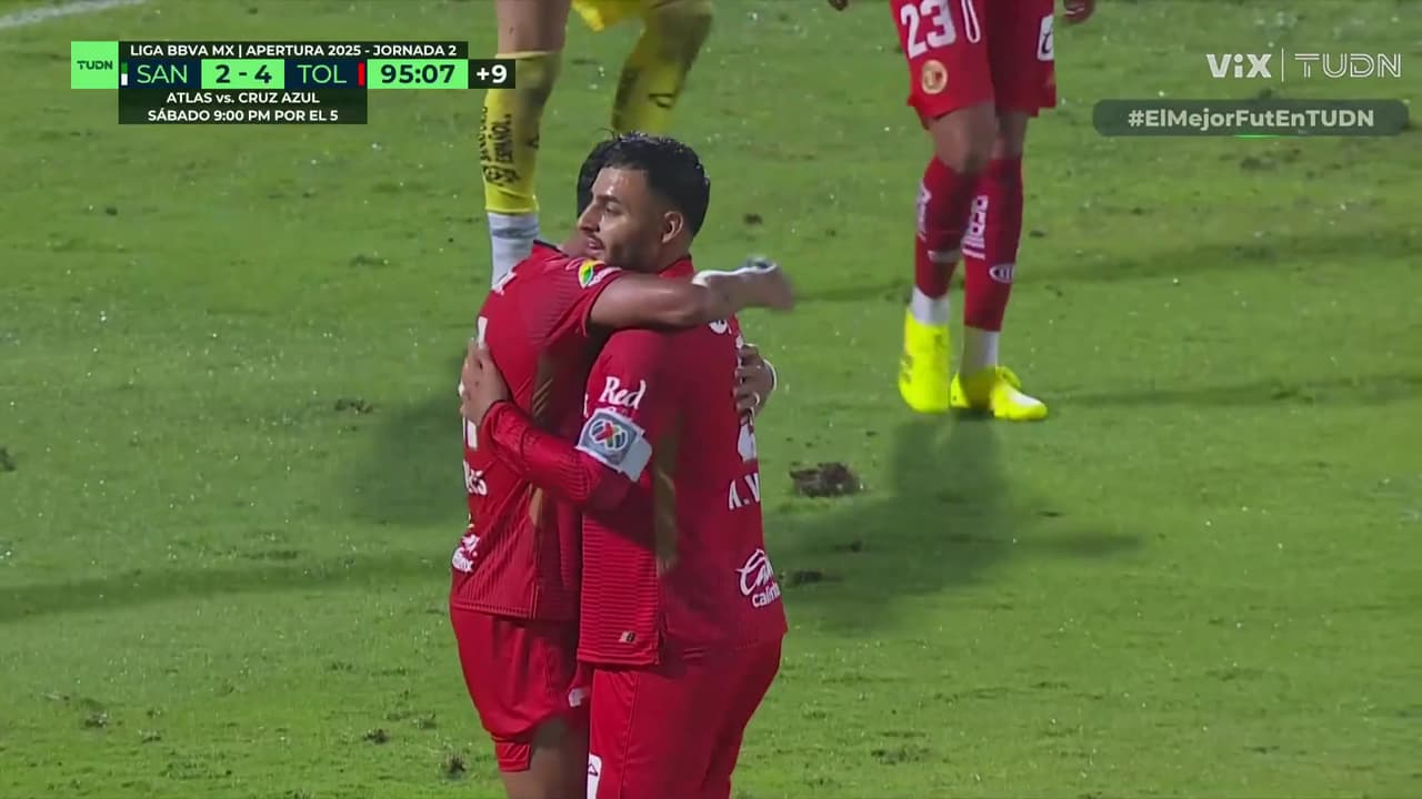 ¡Doblete de Robert Morales! Remontada de locura de los diablos del Toluca