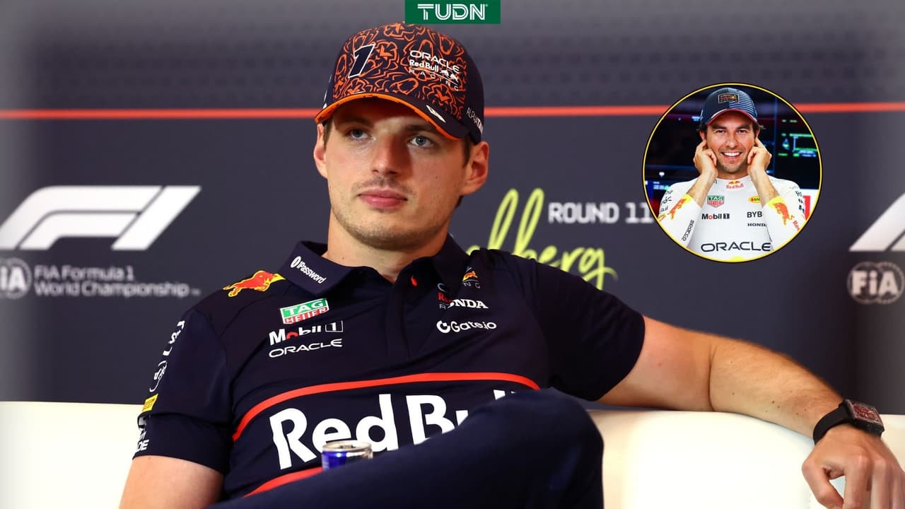 Max Verstappen defiende relación con Checo Pérez con tremenda declaración