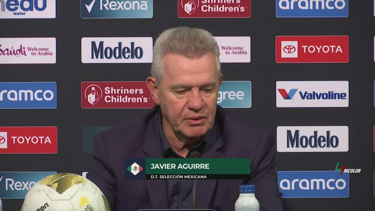 Las razones del 'Vasco' Aguirre por lo cual México superó a Honduras