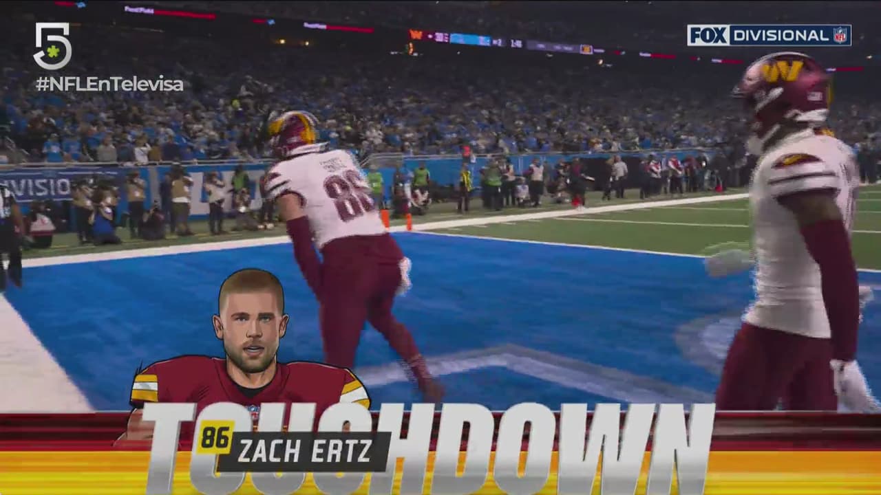 ¡Washington quiere dar la campanada en playoffs! TD de Ertz
